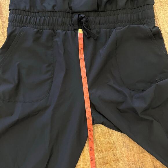 Albion Short Sleeve Jogger Jumpsuit XS Black - Picture 13 of 15